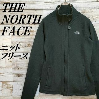 ザノースフェイス(THE NORTH FACE)の【G77】唐橘樣専用USA規格ノースフェイス刺繍ロゴフルジップニットフリースジャ(ブルゾン)