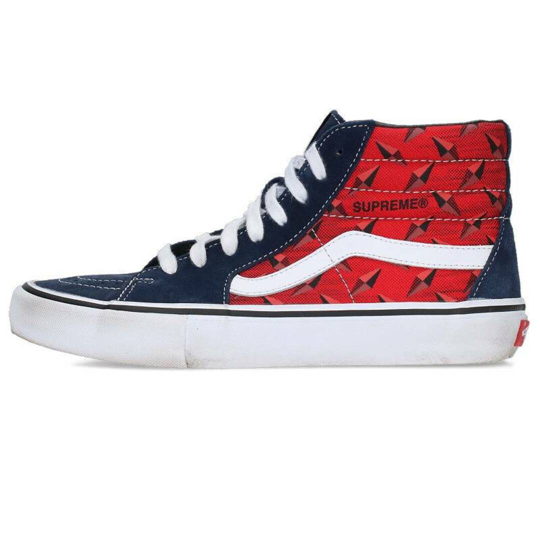 Supreme Vans Diamond Plate Sk8-Hi Pro