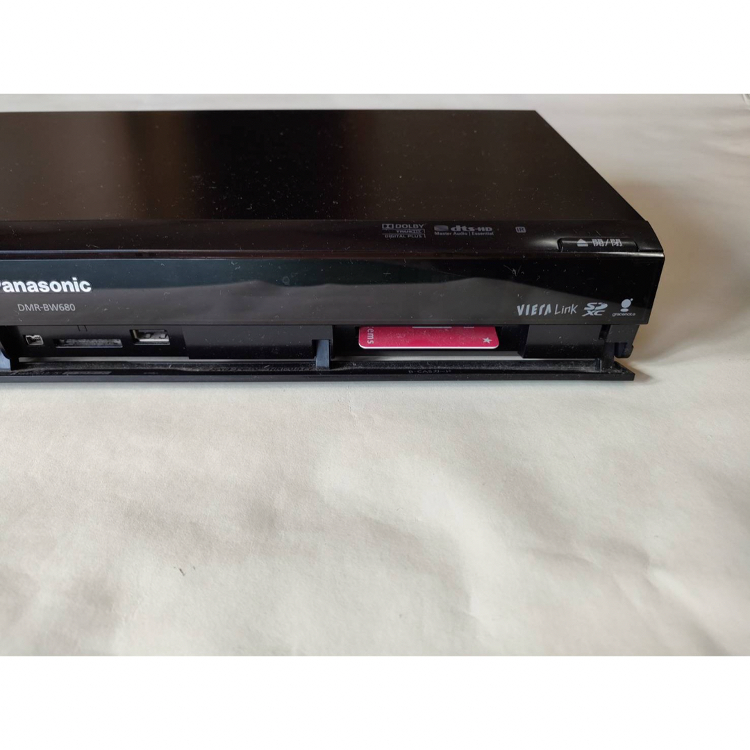 Panasonic - BDレコーダ DMR-BW680 500GB 付属品付き 2番組同時録画の ...