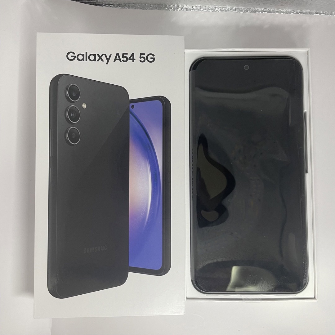 SAMSUNG(サムスン)の新品 未使用 サムスン Galaxy A54 5G 本体 SIMフリー  スマホ/家電/カメラのスマートフォン/携帯電話(スマートフォン本体)の商品写真