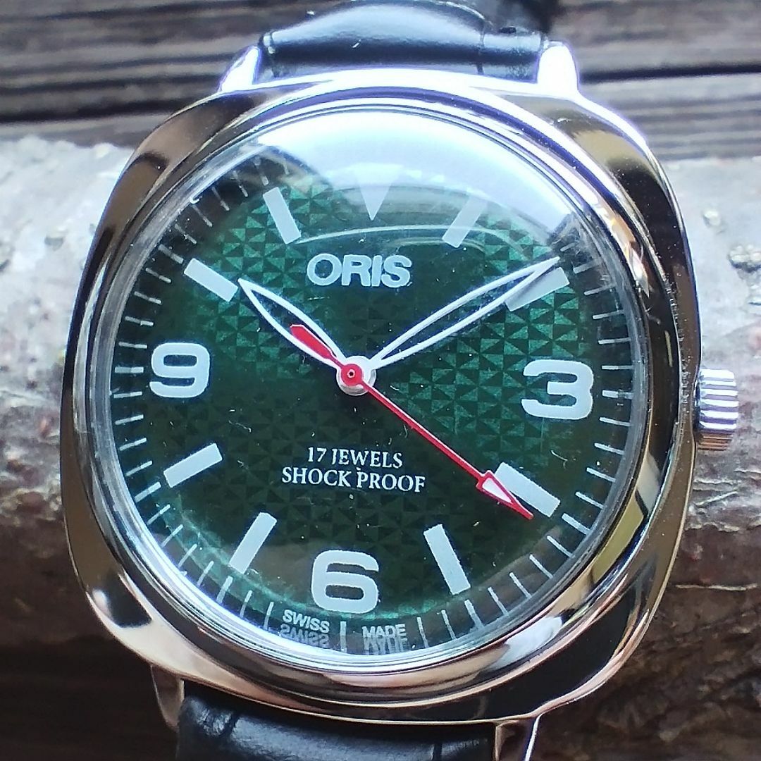 ORIS(オリス)の●美品！●オリス■ORIS 手巻き機械式ヴィンテージメンズ腕時計アンティーク即納 メンズの時計(腕時計(アナログ))の商品写真