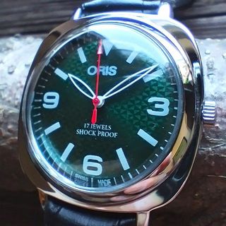 オリス(ORIS)の●美品！●オリス■ORIS 手巻き機械式ヴィンテージメンズ腕時計アンティーク即納(腕時計(アナログ))