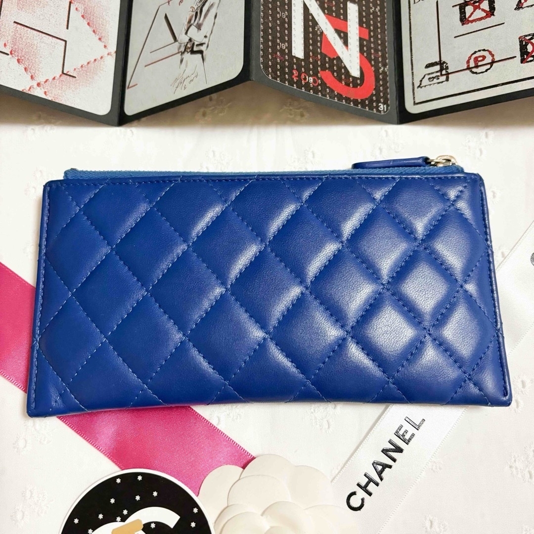 CHANEL(シャネル)の【専用】CHANEL シャネル マトラッセ スリムウォレット レディースのファッション小物(財布)の商品写真