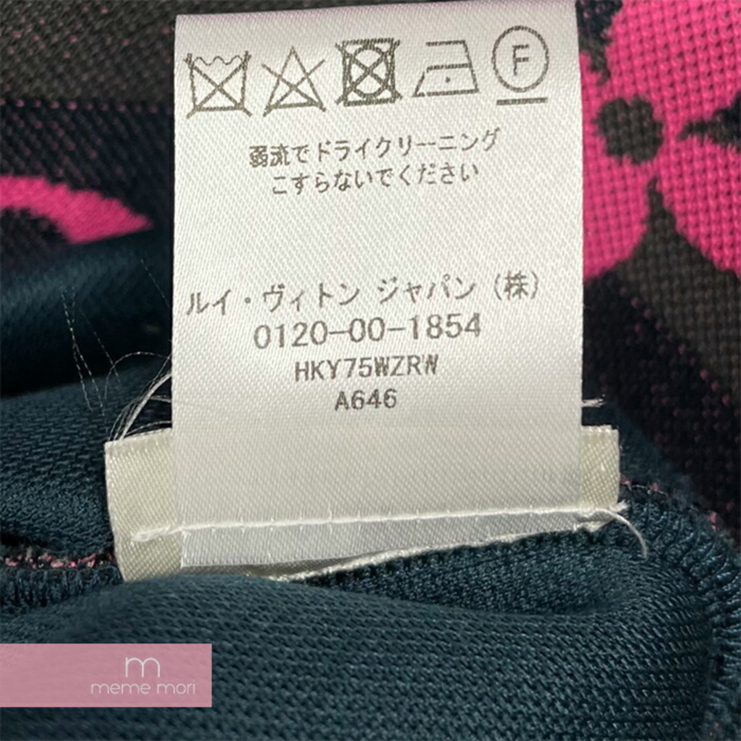 LOUIS VUITTON(ルイヴィトン)のLOUIS VUITTON 2021SS Monogram Jacquard Sweatshirt 1A8P0K ルイヴィトン モノグラムジャカードスウェットシャツ トレーナー クルーネック マドラスチェック ブルーグリーン×ピンク サイズM【231015】【中古-A】【me04】 メンズのトップス(スウェット)の商品写真