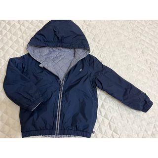 プチバトー(PETIT BATEAU)のプチバトー　リバーシブルジャンパー　110cm(ジャケット/上着)