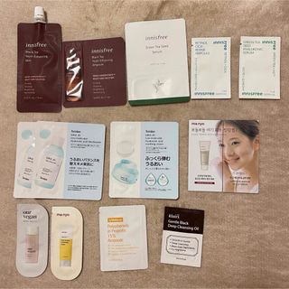 イニスフリー(Innisfree)の韓国 スキンケア 試供品 13点(サンプル/トライアルキット)