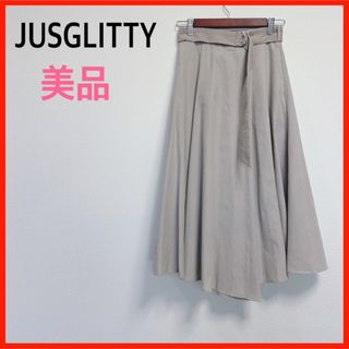 ジャスグリッティー(JUSGLITTY)の【美品】JUSGLITTY/ジャスグリッティー　コーデュロイロングスカート(ロングスカート)