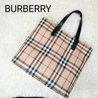 バーバリー(BURBERRY)のBURBERRY LONDON バーバリーロンドン ノバチェック トートバック(トートバッグ)