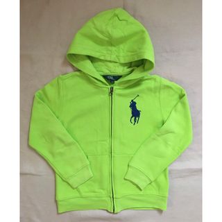 ポロラルフローレン(POLO RALPH LAUREN)のポロラルフローレン フリース フルジップ フーディ 130 グリーン(ジャケット/上着)