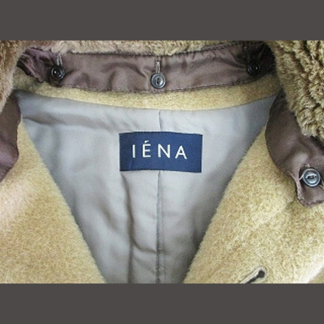 IENA(イエナ)のイエナ IENA コート シャギーコート 長袖 ファー ポケット 茶 ブラウン  レディースのジャケット/アウター(その他)の商品写真