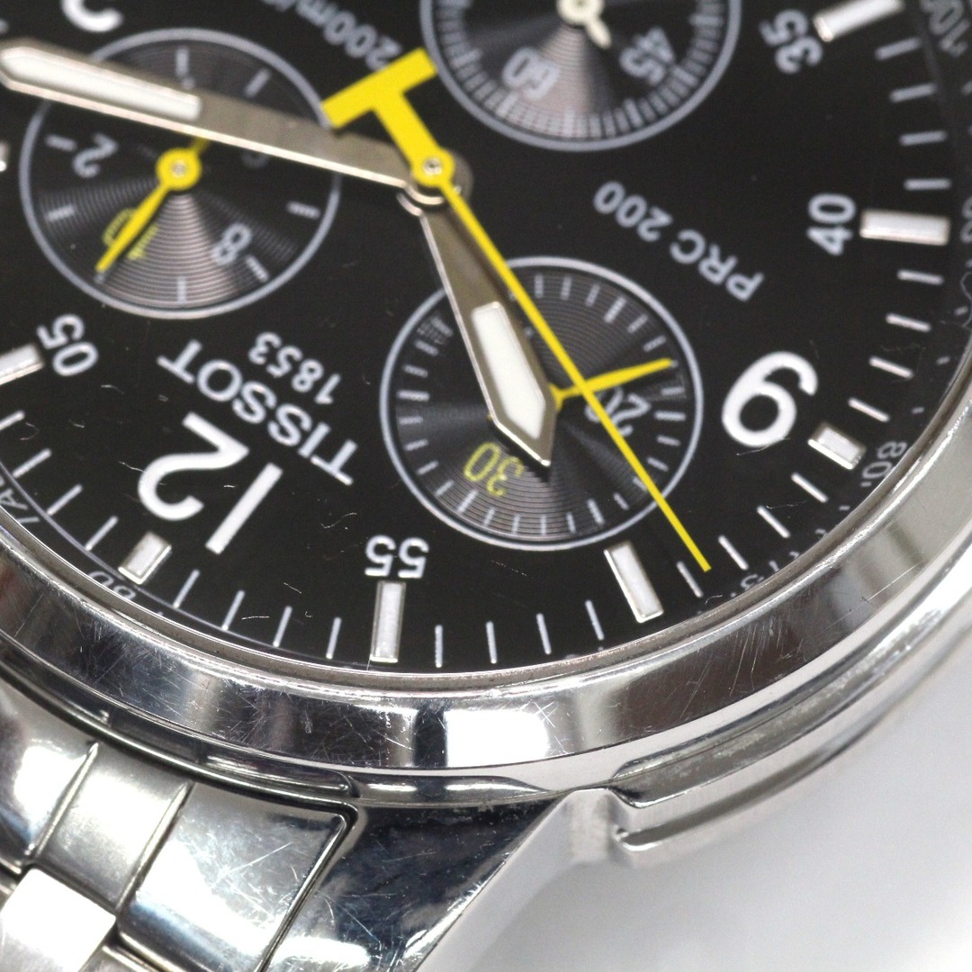 TISSOT(ティソ)の$$ TISSOT ティソ クロノグラフ メンズ腕時計 PRC200 TKM-JA-17902 メンズの時計(腕時計(アナログ))の商品写真