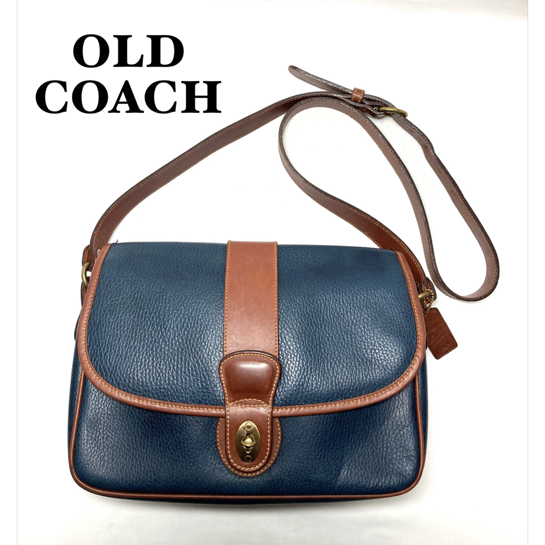 美品・希少】COACH オールドコーチ ショルダーバッグ USA ターンロック-