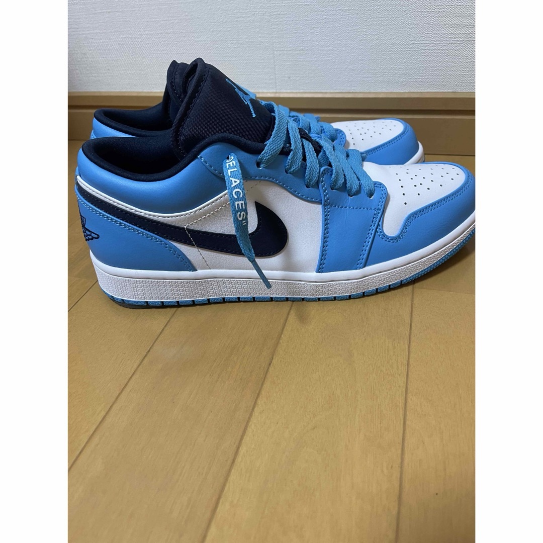 Jordan Brand（NIKE）(ジョーダン)の[限定価格] ナイキ エアジョーダン1 ロー "ユニバーシティ ブルー" UNC メンズの靴/シューズ(スニーカー)の商品写真