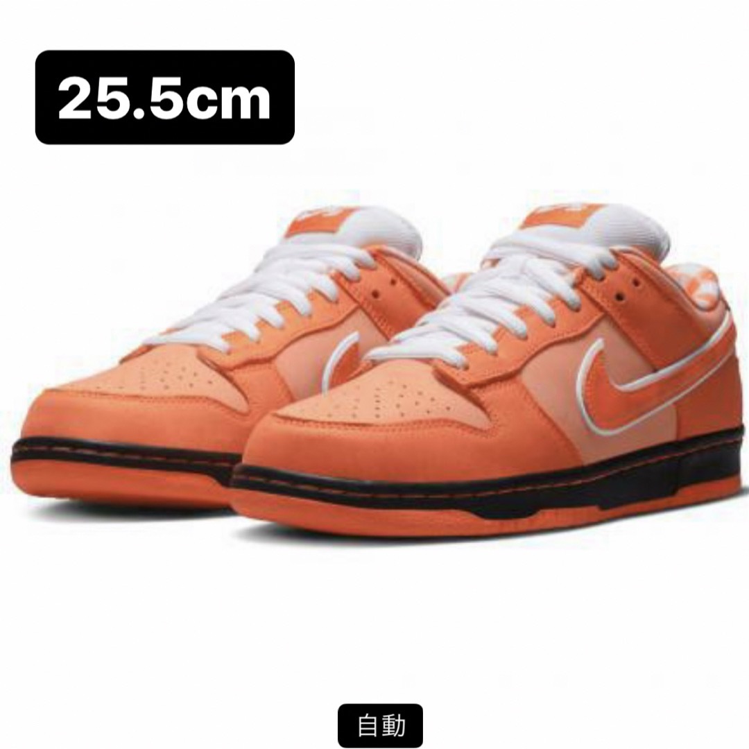 25.5cm  コンセプツ　ナイキ　SB ダンク　ロー　ロブスター メンズの靴/シューズ(スニーカー)の商品写真