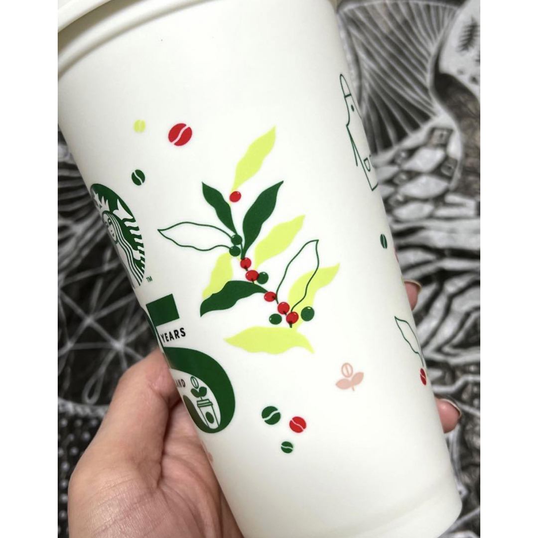 Starbucks Coffee(スターバックスコーヒー)の海外限定　スターバックス　タイ　非売品　リユーザブルカップ　25周年　イベント インテリア/住まい/日用品のキッチン/食器(容器)の商品写真