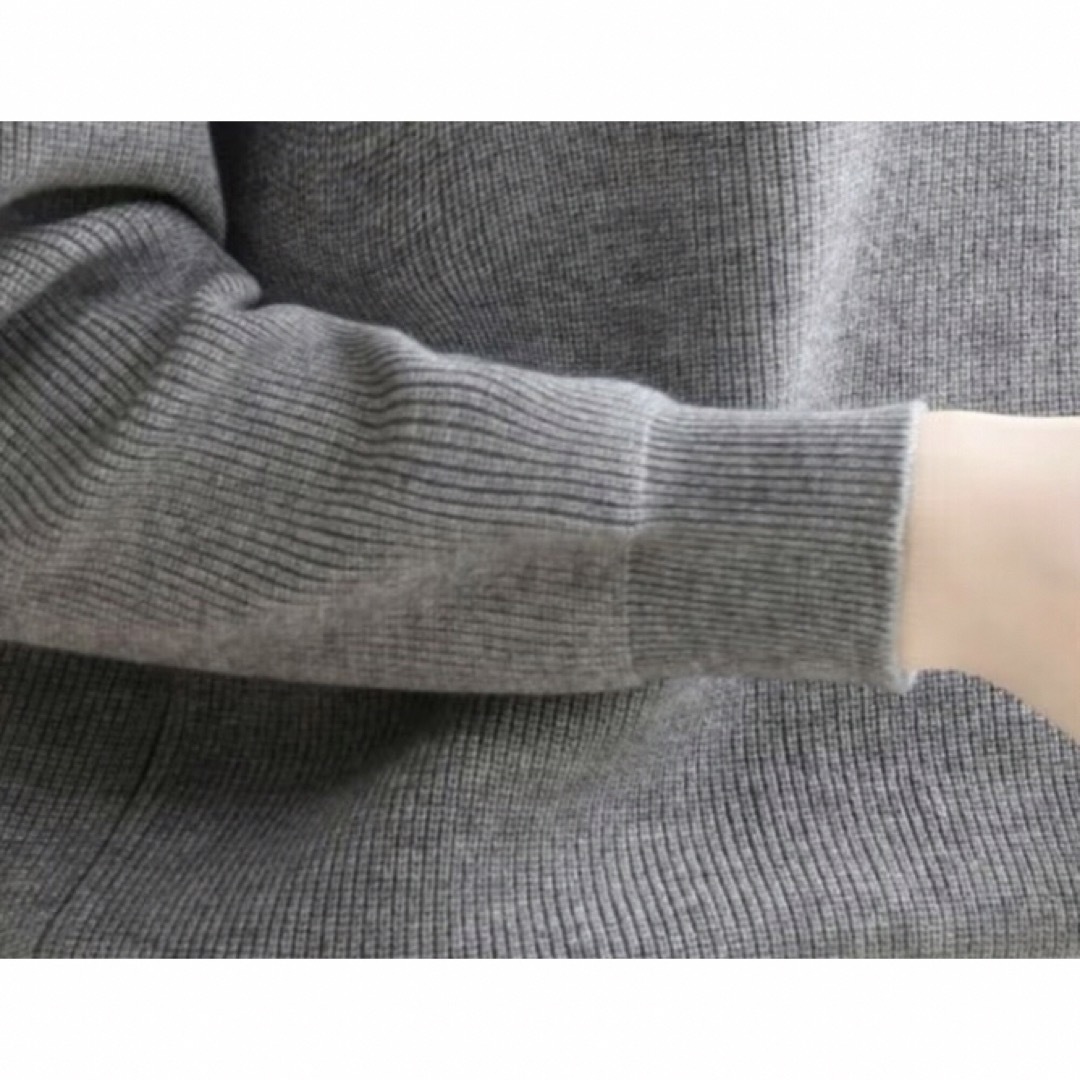 レディース　ファッション　新品　襟付きニットセーター レディースのトップス(ニット/セーター)の商品写真