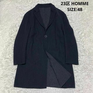 23区 - ☆23区☆新品☆大きいサイズ ウールカシミヤビーバー ...