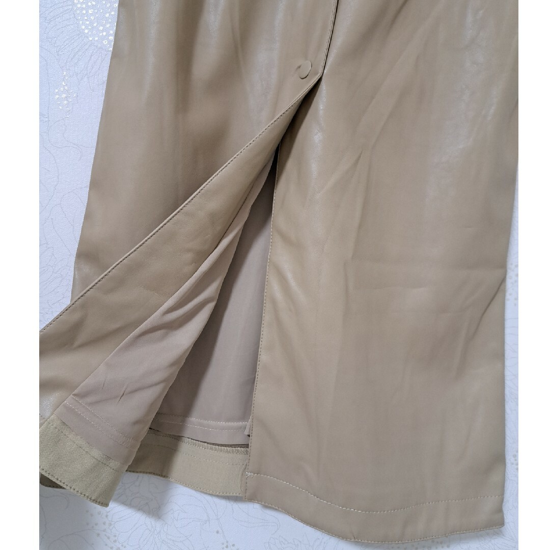 COCO DEAL(ココディール)の11/25更に値下げ✨️ココディール　レザー⭐スカート レディースのスカート(ロングスカート)の商品写真