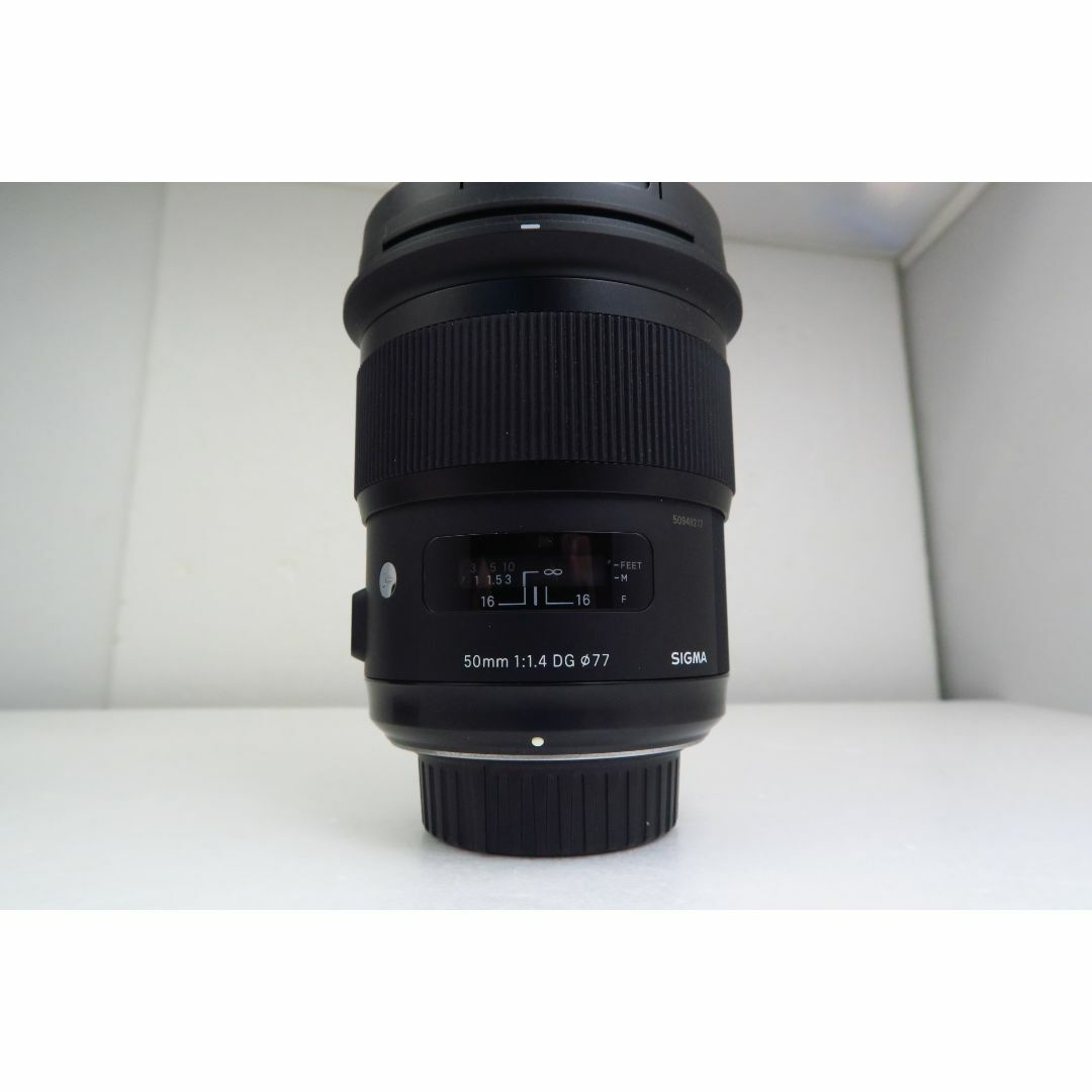 シグマ 50mm F1.4 DG HSM Art ニコン用 良品 スピード発送 レンズ(単 ...