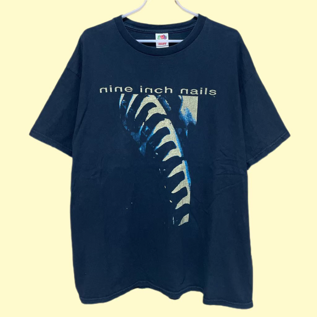 NINE INCH NAILS ビンテージ バンド Tシャツ 00scm着丈 - Tシャツ