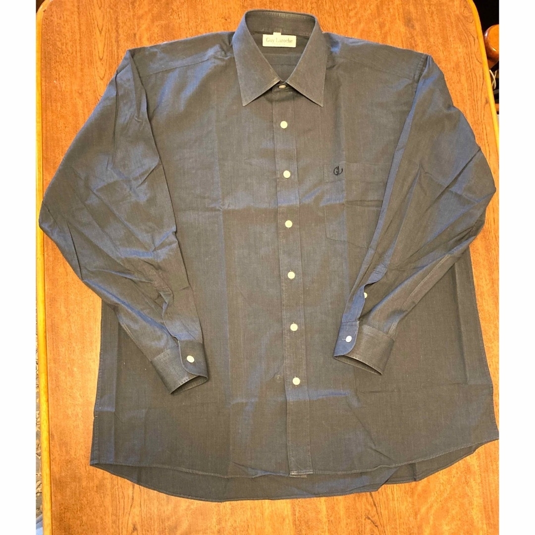 Guy Laroche(ギラロッシュ)のGuy Laroche pairs シャツ　グレー メンズのトップス(Tシャツ/カットソー(七分/長袖))の商品写真