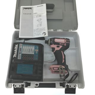 マキタ(Makita)の△△MAKITA マキタ 充電式 インパクトドライバ TD149DRFXP ピンク 18v (ケース・充電器付)(その他)