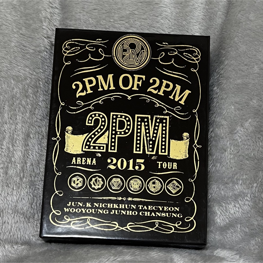 2PM OF 2PM ARENA TOUR 2015 初回限定版 DVD折り畳みリーフレット良好