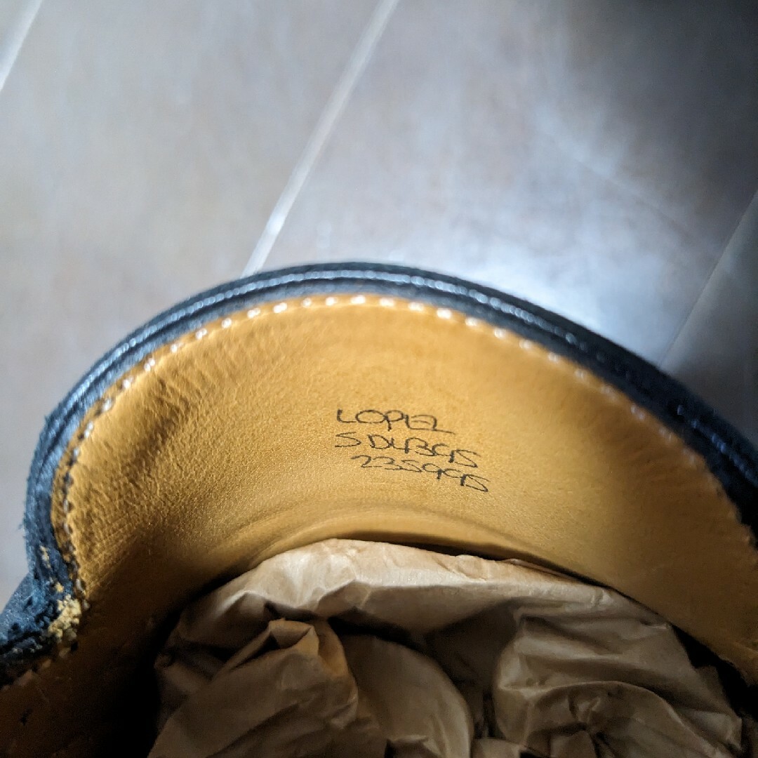 JOHN LOBB(ジョンロブ)のジョンロブ ロペス 5D JONH LOBB LOPEZ ブラック メンズの靴/シューズ(ドレス/ビジネス)の商品写真