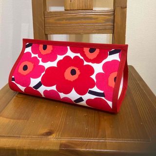 マリメッコ(marimekko)のマリメッコ ボックスティッシュケース ハンドメイド(ティッシュボックス)