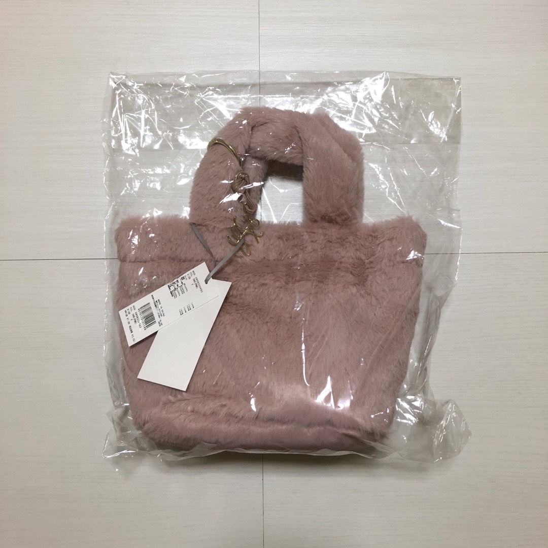 SNIDEL(スナイデル)のsnidel  スナイデル【WEB限定】ファーバッグ　ピンク　 レディースのバッグ(ショルダーバッグ)の商品写真