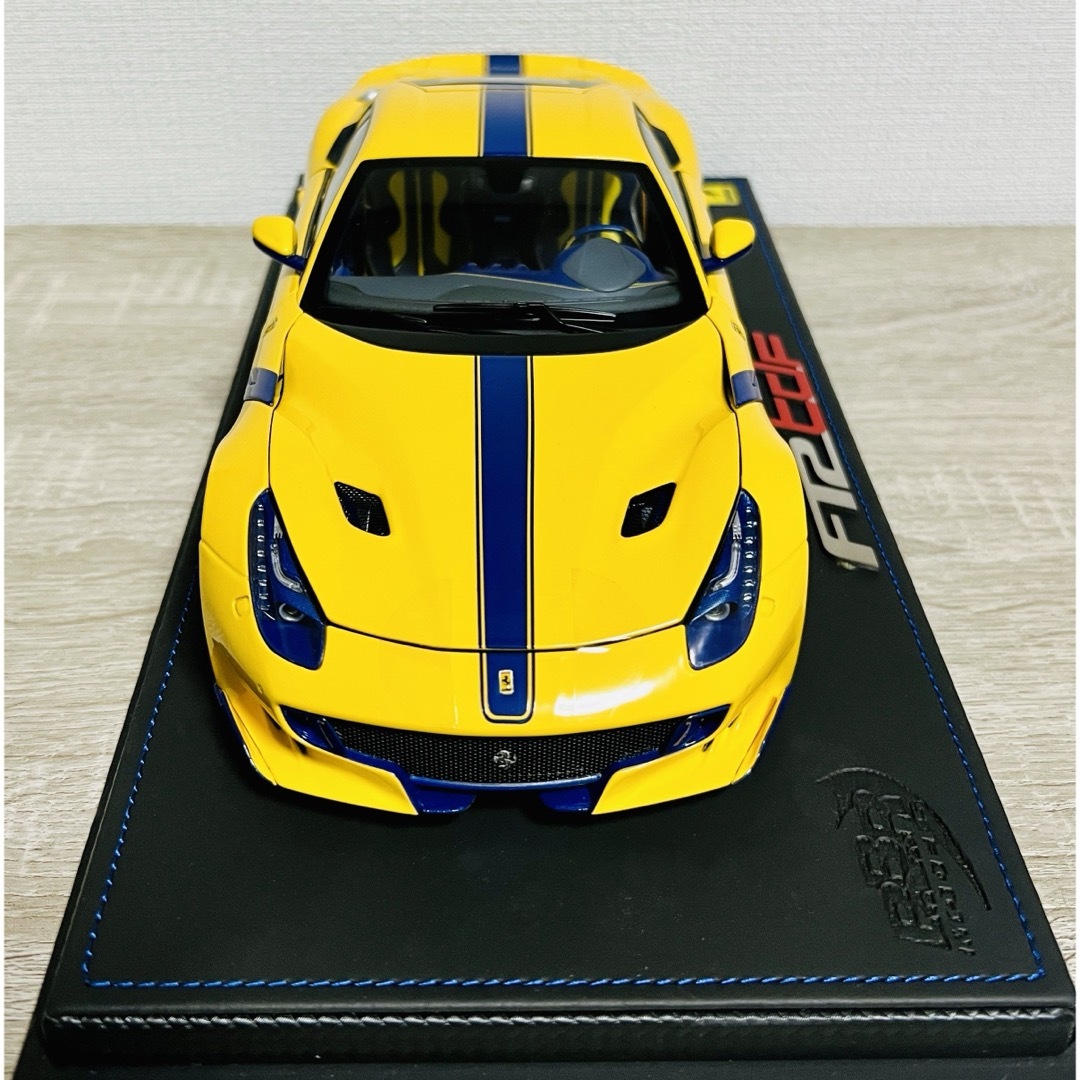 Ferrari(フェラーリ)のBBR 1/18 フェラーリ F12TDF Giallo Modena 4305 エンタメ/ホビーのおもちゃ/ぬいぐるみ(ミニカー)の商品写真