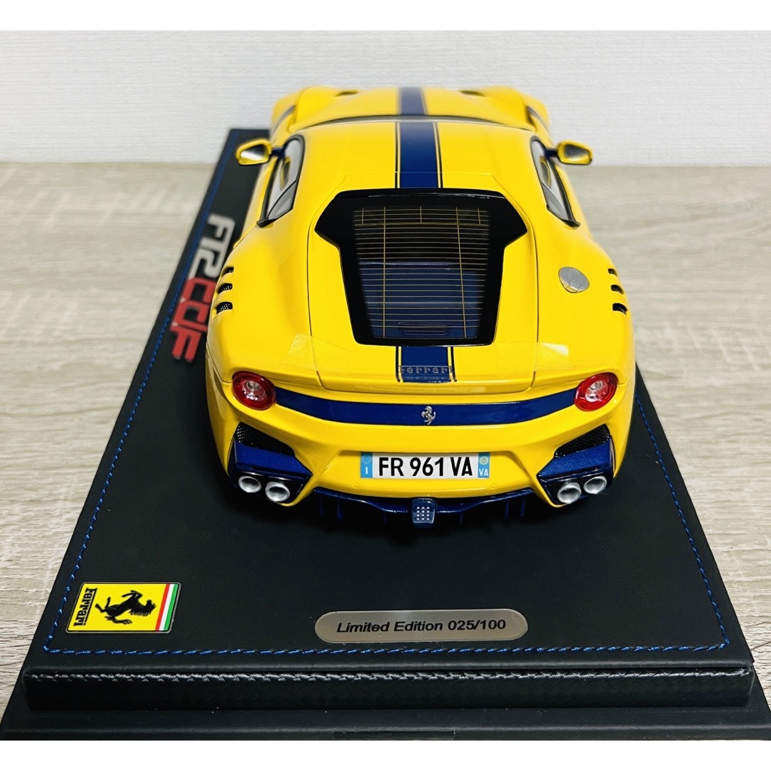 Ferrari(フェラーリ)のBBR 1/18 フェラーリ F12TDF Giallo Modena 4305 エンタメ/ホビーのおもちゃ/ぬいぐるみ(ミニカー)の商品写真