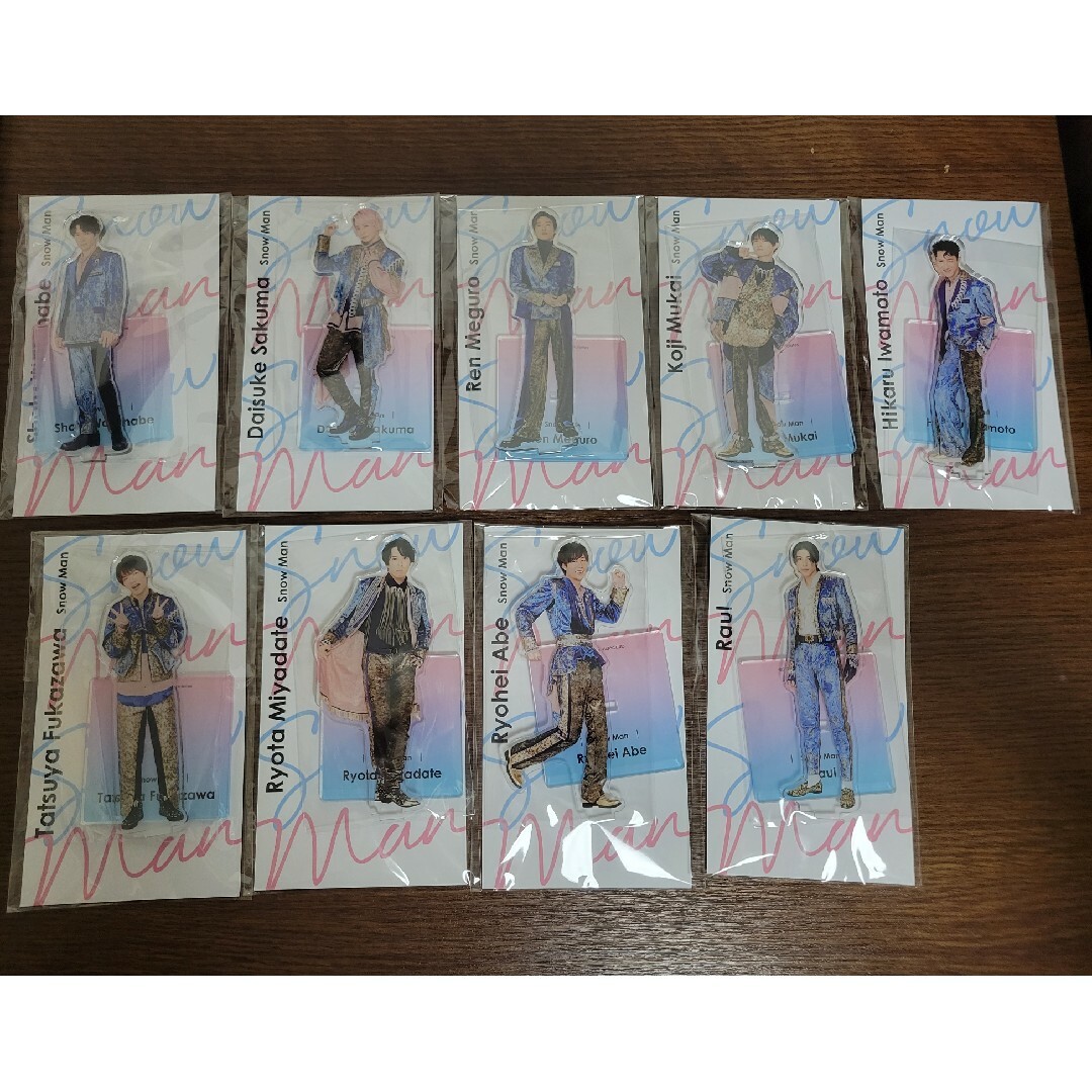 新品未開封品】Snow Man アクスタfest9人セット-