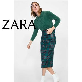 ZARA ビスチェトップス\u0026ペンシルスカートセット