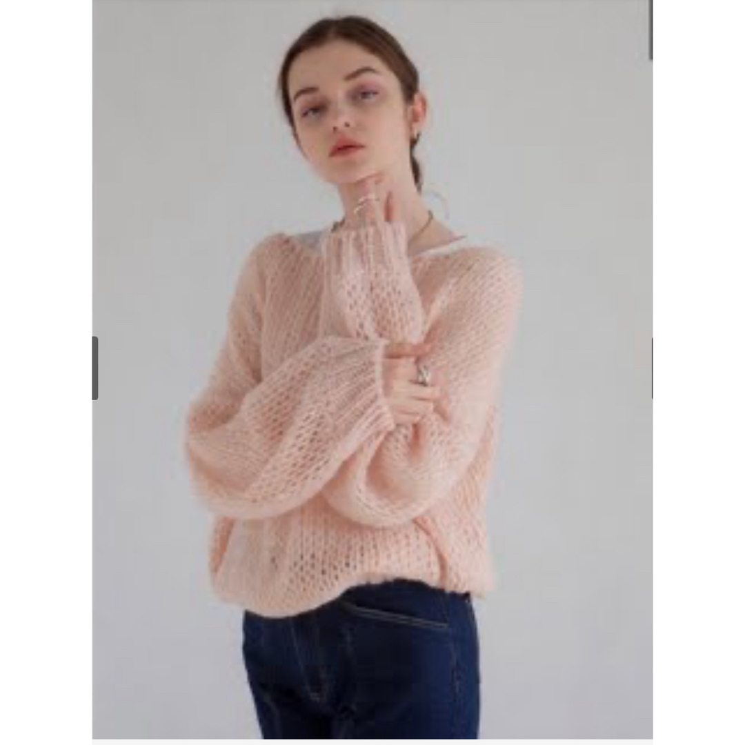 KATRIN TOKYO mohair like low-gauge knit レディースのトップス(ニット/セーター)の商品写真