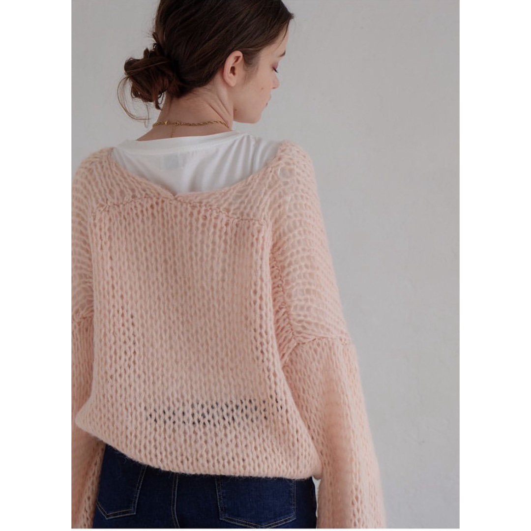 KATRIN TOKYO mohair like low-gauge knit レディースのトップス(ニット/セーター)の商品写真