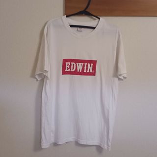 エドウィン(EDWIN)のEDWIN　白　Tシャツ　S(その他)