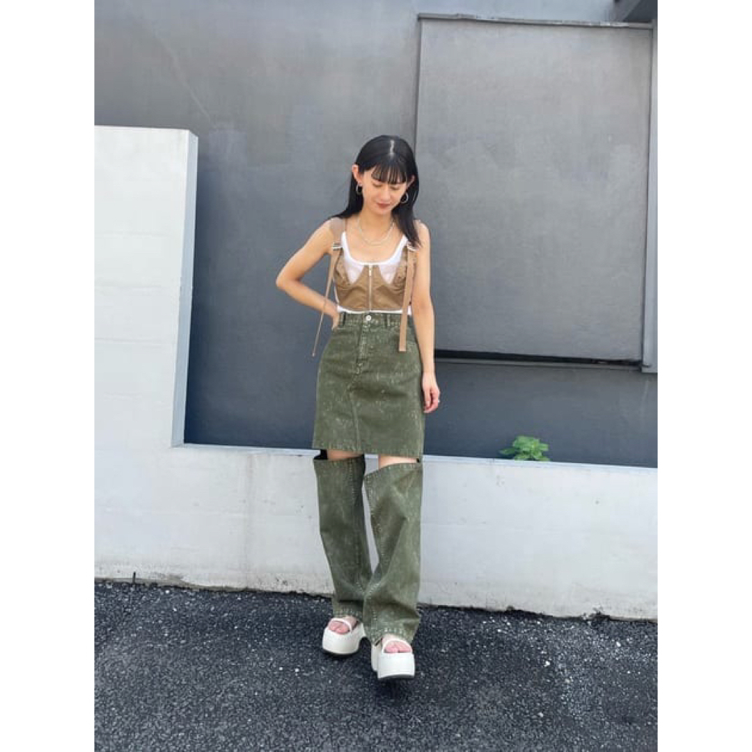 メゾンスペシャル♡ Momo Slit Denim Pants