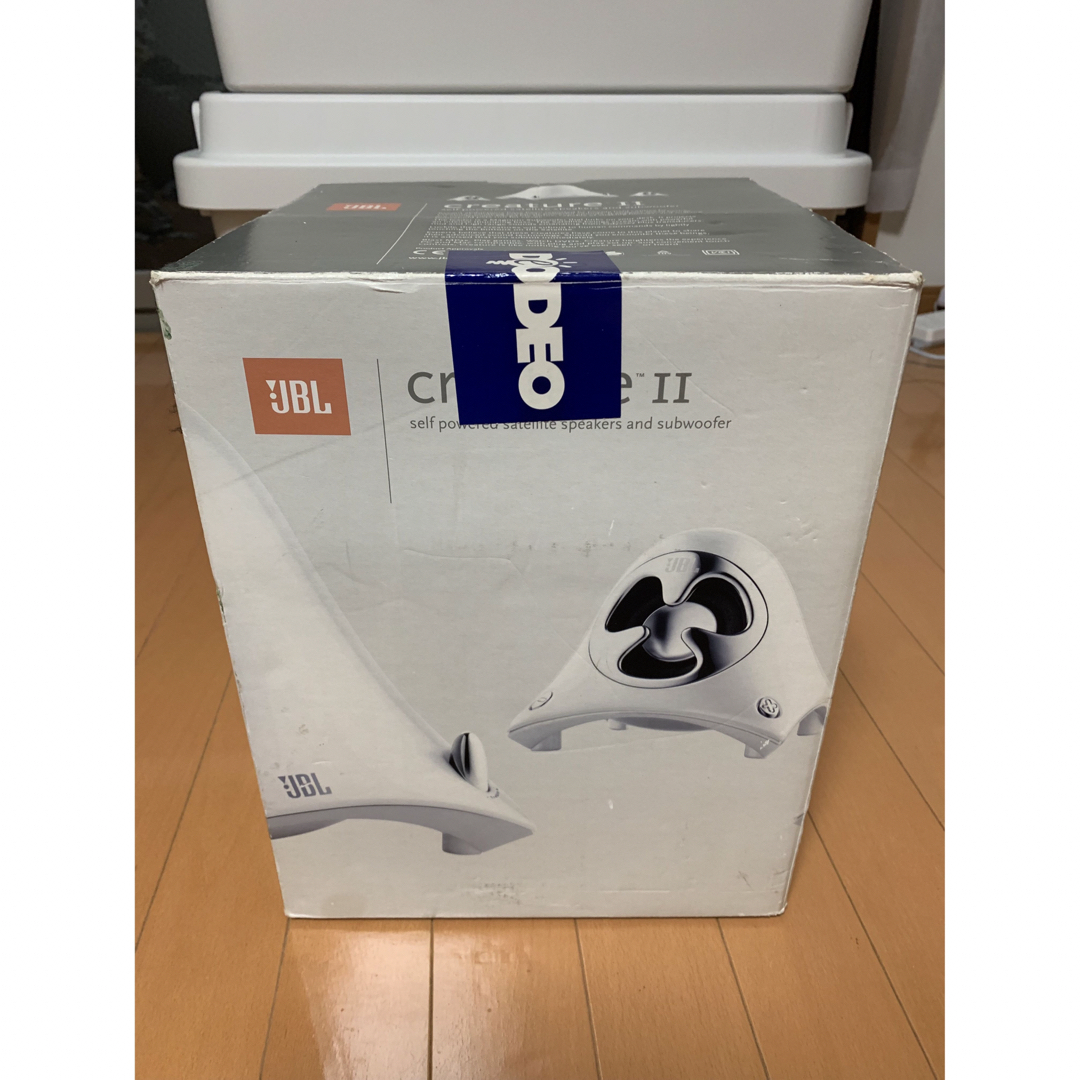 廃盤希少品】JBL creature 2.1ch スピーカー Whiteの通販 by