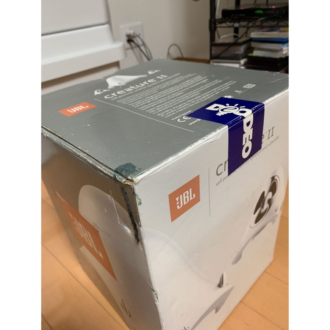 廃盤希少品】JBL creature 2.1ch スピーカー Whiteの通販 by