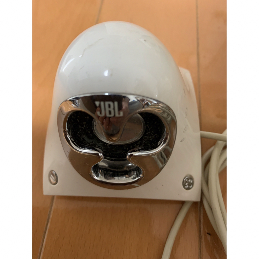 廃盤希少品】JBL creature 2.1ch スピーカー Whiteの通販 by