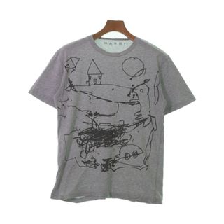 マルニ(Marni)のMARNI マルニ Tシャツ・カットソー -(M位) グレー 【古着】【中古】(Tシャツ/カットソー(半袖/袖なし))