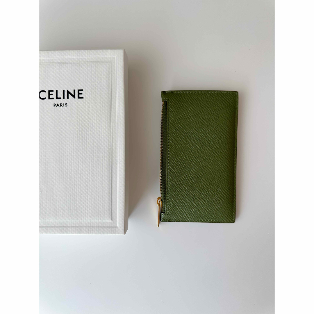 celine - セリーヌ ジップ付きコンパクトカードホルダーの通販 by ma's