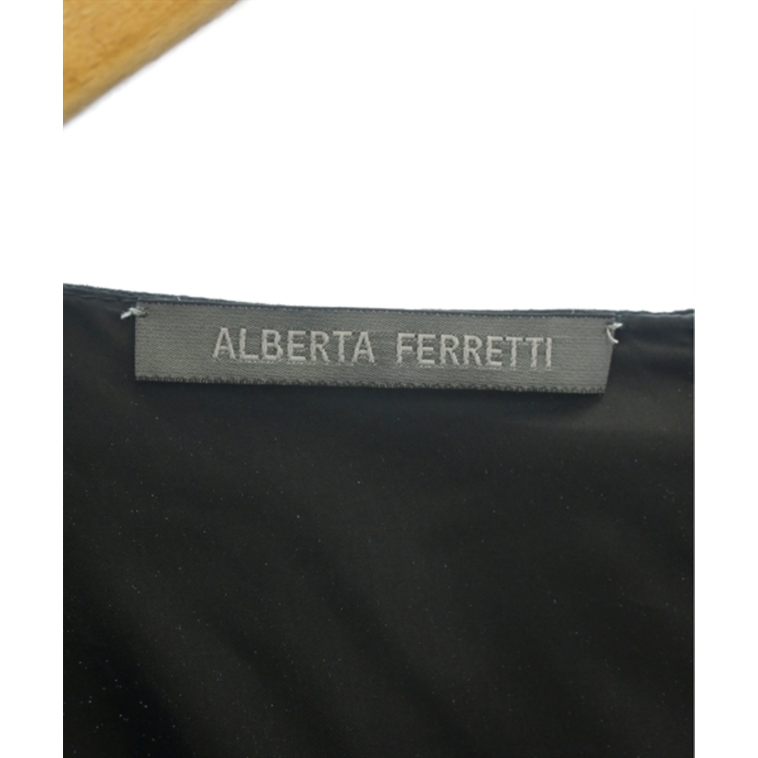 Alberta Ferretti ワンピース 44(L位) 黒