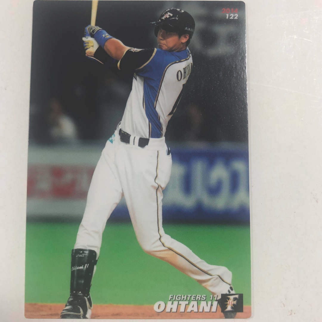 北海道日本ハムファイターズ(ホッカイドウニホンハムファイターズ)の2014年日ハム【カルビープロ野球チップス】大谷翔平◎北海道日本ハムファイターズ エンタメ/ホビーのタレントグッズ(スポーツ選手)の商品写真