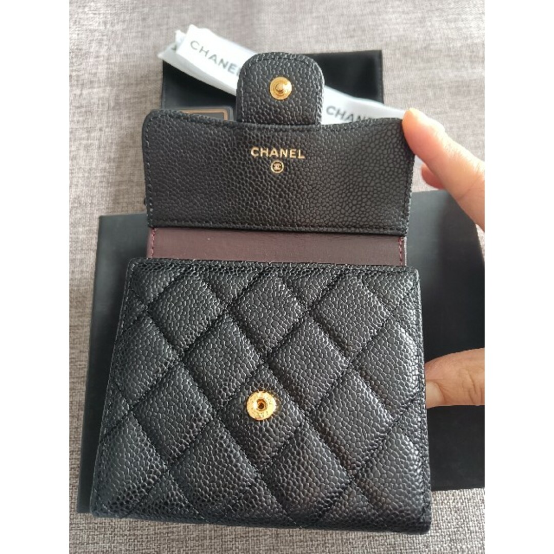 CHANEL/シャネル 小銭入れ 折り財布