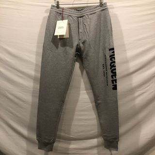 アレキサンダーマックイーン(Alexander McQueen)の[未使用] アレキサンダー　マックイーン　スウェットパンツ　イタリア製　グレー(その他)