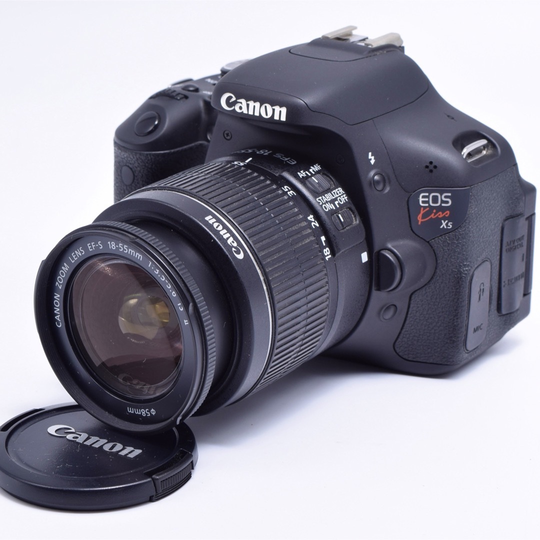 【送料無料】Canon キャノン EOS kiss x5 レンズキットkissx5