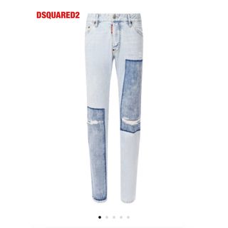 ディースクエアード(DSQUARED2)の【新品】DSQUARED2　ディースクエアード　ダメージ加工デニム　タグ付き(デニム/ジーンズ)