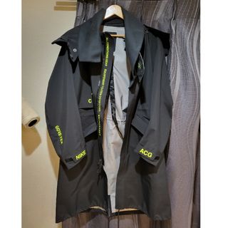 ナイキ　サカイ　トレンチコート　ブラック　サイズM  NIKE sacai